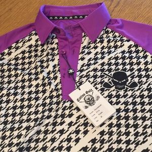 NWT tattoo brand golf shirt